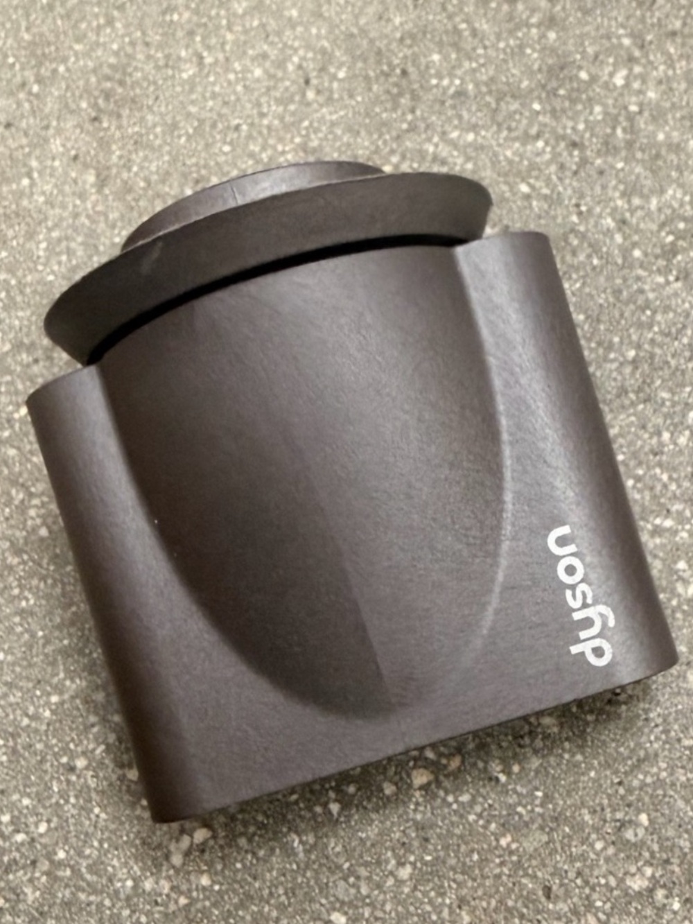 Dyson Dark Gray Hair Dryer Nozzle Attachment